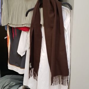 Brown scarf